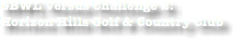 GBWL Versus Challenge 2: Horizon Hills Golf & Country Club